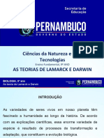 As Teorias de Lamarck e Darwin (9ºaNO)