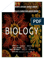 Study Material Biology Class Xi