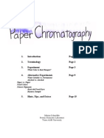 Paper Chromatography Handout