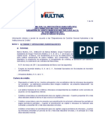 Banco Multiva Estados Financieros Notas 20111 Ertrim