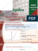 S12.1 - Funcion Logaritmo y Exponencial