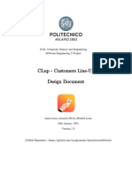 CLup - Customers Line-Up Design Document