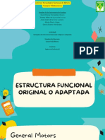 Ejemplo de Estructura Funcional Original o Adaptada