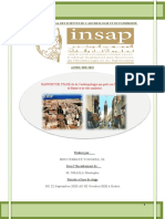 Insap, s2, Rapport de Stage de L'anthropologie, Réalisé Par BOUCEBBATE Youssra.