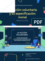 La Acción Voluntaria y Su Especificación Moral