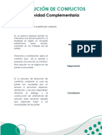 4.5.1. Actividad Complemetaria Resolución de Conflictos