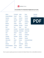 Berklee Online International Applicant Requirements by Country