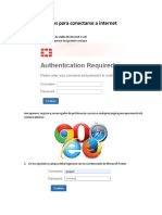 Pasos para Conectarse A Internet