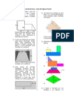 Lista de Exercícios Area de Figuras Planas