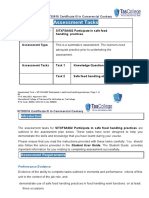 SITXFSA002 - V1.0 - Assessment Tool.v1.0 Mohammad Z