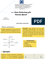 Plano Cartesiano y Función Líneal