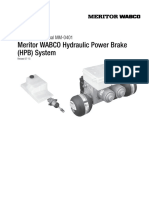 Hydraulic Power Brake System (HPB)