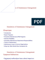 Maintenance Simulation