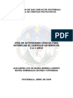 Actividades para Estimular El Lenguaje de 0 A 5 Años