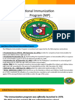 National Immunization Program (NIP)