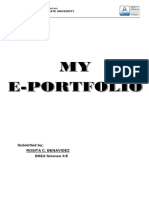 Benavidez, Rosita C. - My E-Portfolio.