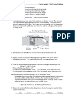 Practice Problems - Electrochemical Cell