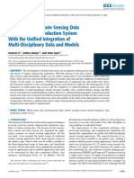 A Web-Based Remote Sensing Data Processing and Production System With The Unified Integration of Multi-Disciplinary Data and Models