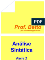 Analise Sintatica (Parte 2)