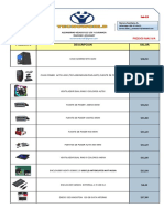 Lista de Precios Tecnoworld Febrero 2023 Actual