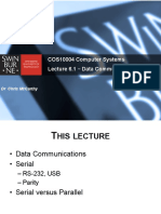 COS10004 Lecture 6.1 Data Communication