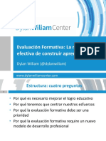 Taller en Español Dylan Wiliam