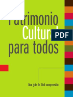 Cartilla Patrimonio Cultural para Todos