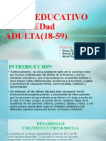 Nivel Educativo en La Edad Adulta