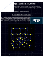 O Big Bang e A Expansão Do Universo