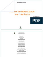 Maternal - Mapa Rotina