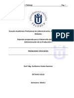 Separata Problemas Administración de Producción I