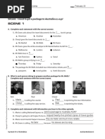 UNIT 03 TV Activity Worksheets