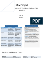 Ma Project FMCG-: Marico, Itc, Colgate, Unilever, Yili, Pepsico