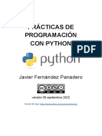 Prácticas de Programación Con Python 09-09-2022