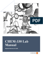 CHEM330 Lab Manual With Video Links