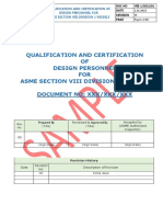 Final - Desginer For ASME U Designator Vessel