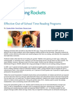 Effective Out-of-School Time Reading Programs - Reading Rockets