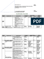 Planificarea Evaluarii Final