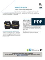 ZQ511 & ZQ521 Mobile Printers: Exceptional Durability and Reliability For The Toughest Environments