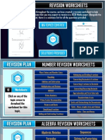 GCSE Maths Revision Worksheets