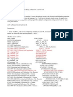 Instructions For Upgrading P543 Relay Software To Version 52H