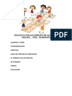 Proyecto para El Periodo de Adaptacion 20 21