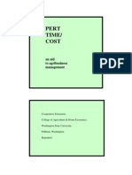 Pert Time/ Cost: An Aid To Agribusiness Management