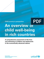 Innocenti Report Card 7 - Child Poverty in Perspective: An Overview of Child Well-Being in Rich Countries