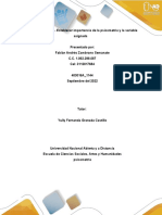 Unidad 1 - Paso 2 - Establecer Importancia de La Psicometría y La Variable Asignada