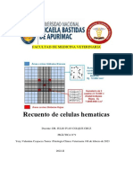 Recuento de Celulas Hematicas Informe 9