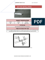 Key Installation of GRE Pipeline