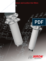 HF 525 Series: Tank Mounted Return and Suction Line Filters