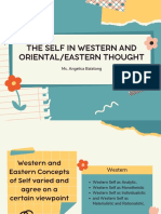 The Self in Western and Orientaleastern Thought (1) - 1