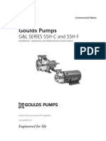 Goulds Pumps: G&L Series SSH-C and SSH-F